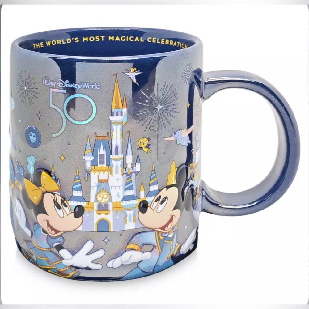 Disney 50th Anniversary Mug WDW LE